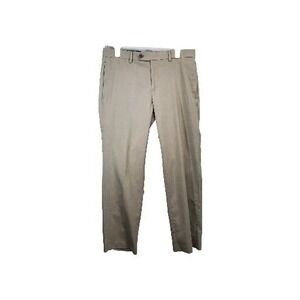 Lauren Ralph Lauren Mens Dress Pants Size 32x30  Brown Poly Rayon Mix